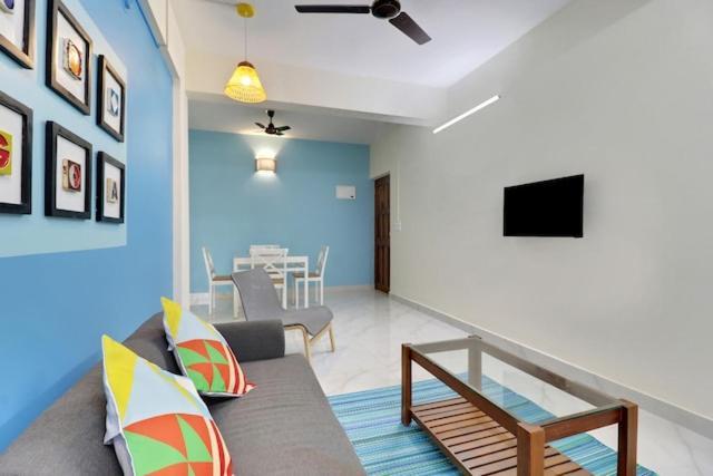 Luxury 2Bhk Apartment Near Calangute Baga Beach With Pool Екстериор снимка