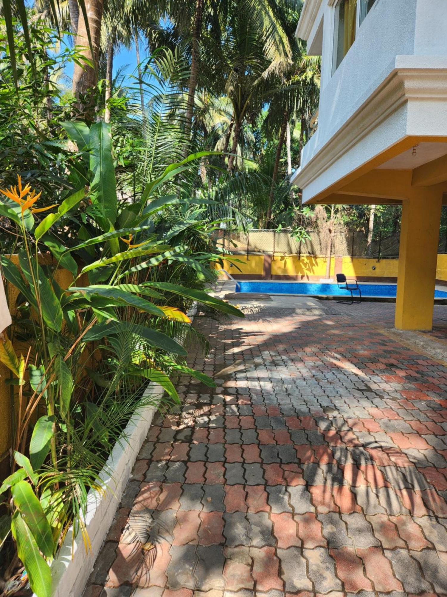 Luxury 2Bhk Apartment Near Calangute Baga Beach With Pool Екстериор снимка